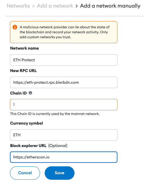 Ethereum Mainnet Explorer